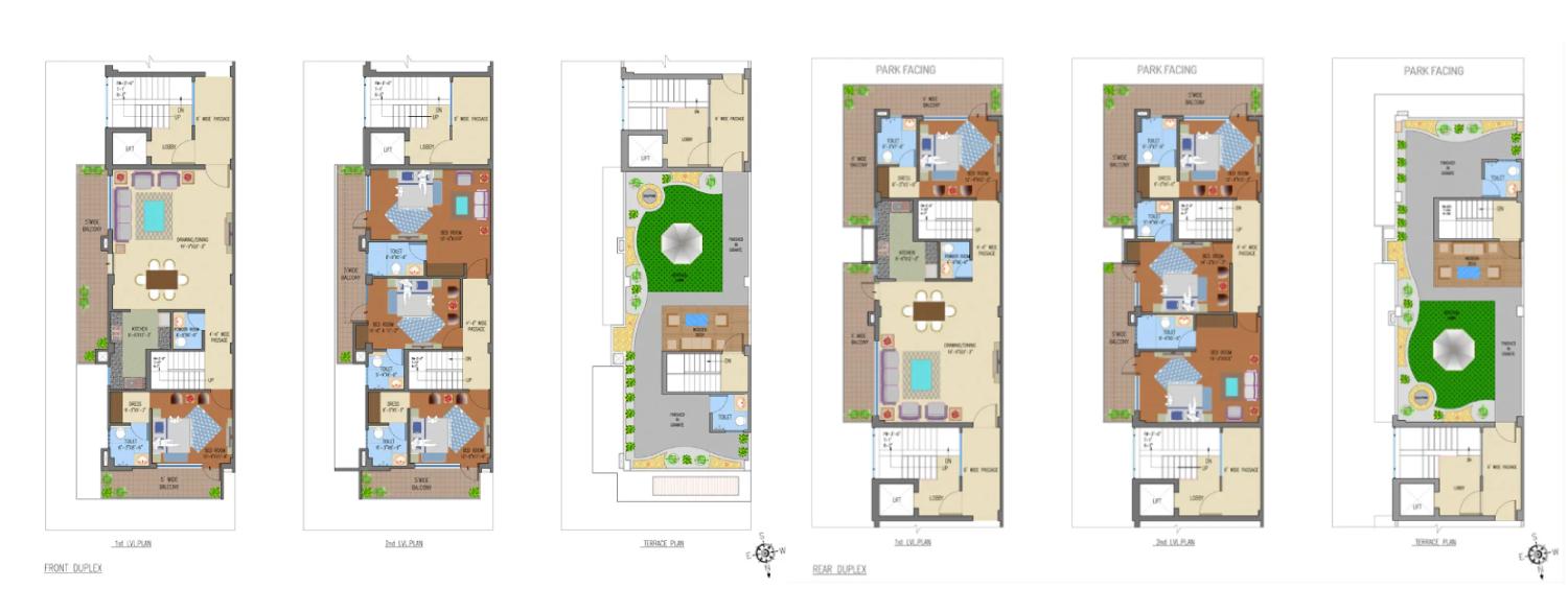 B-21 Geetanjali Enclave floor plan