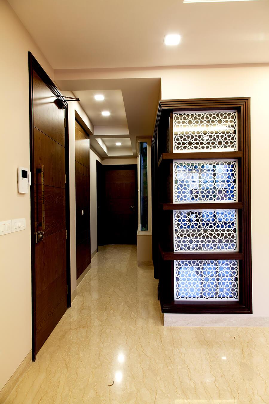 H13 Green Park Main foyer with decorative jali screen